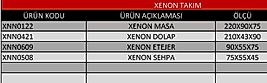 Xenon Masa Takımı